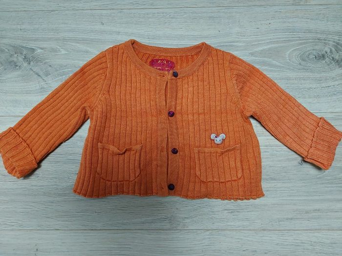 Ensemble robe écossaise + gilet assorti + collants - photo numéro 4