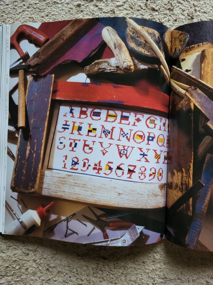 Lot de 2 livres de créations au point de croix DMC - Parfait état - photo numéro 12