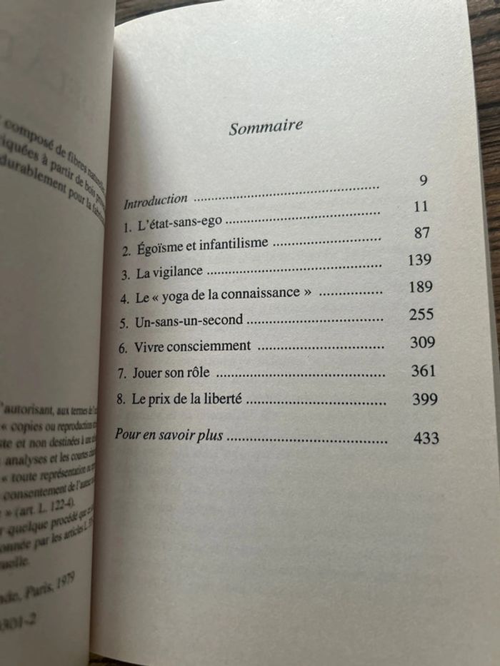 Livre pocket - Arnaud Desjardins - Au delà du moi - à la recherche du soi volume 2 - photo numéro 5