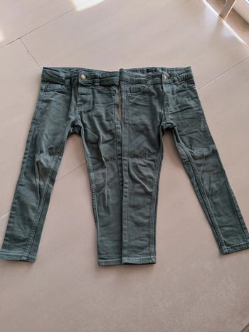 2 pantalons Kiabi