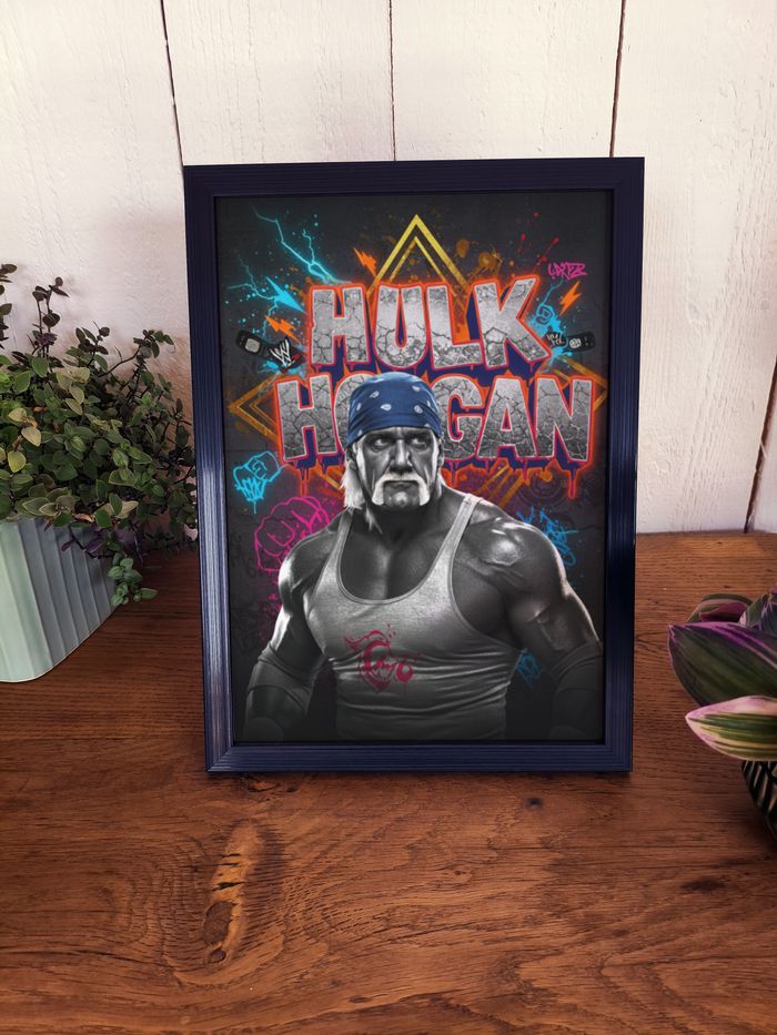 Affiche A4 catch rétro – déco fun chambre ado / gaming