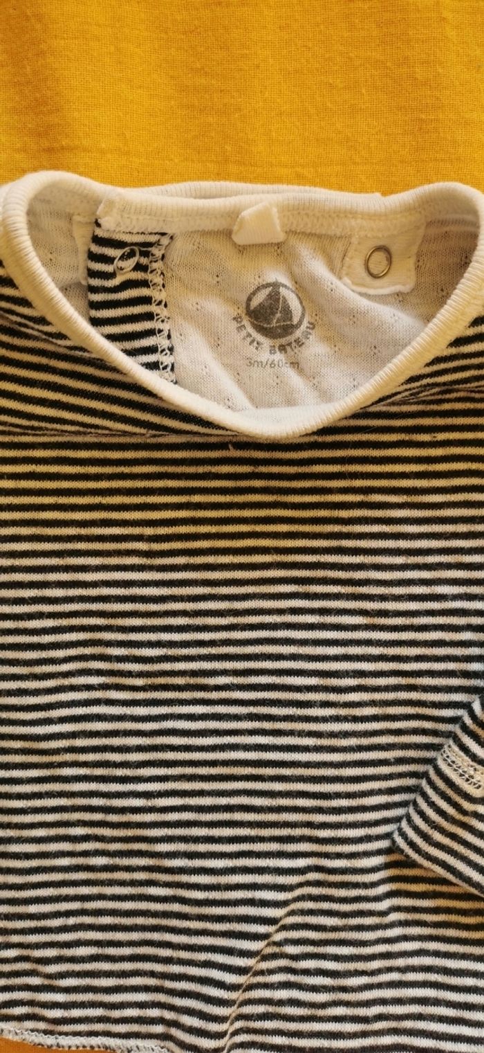 Pull Petit Bateau - 3 mois - photo numéro 2