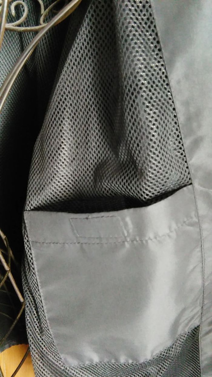Veste coupe-vent gris foncé Ritchie - photo numéro 7
