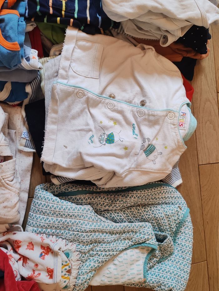 Lot vêtements bébé 6 mois garçon automne hiver - photo numéro 5