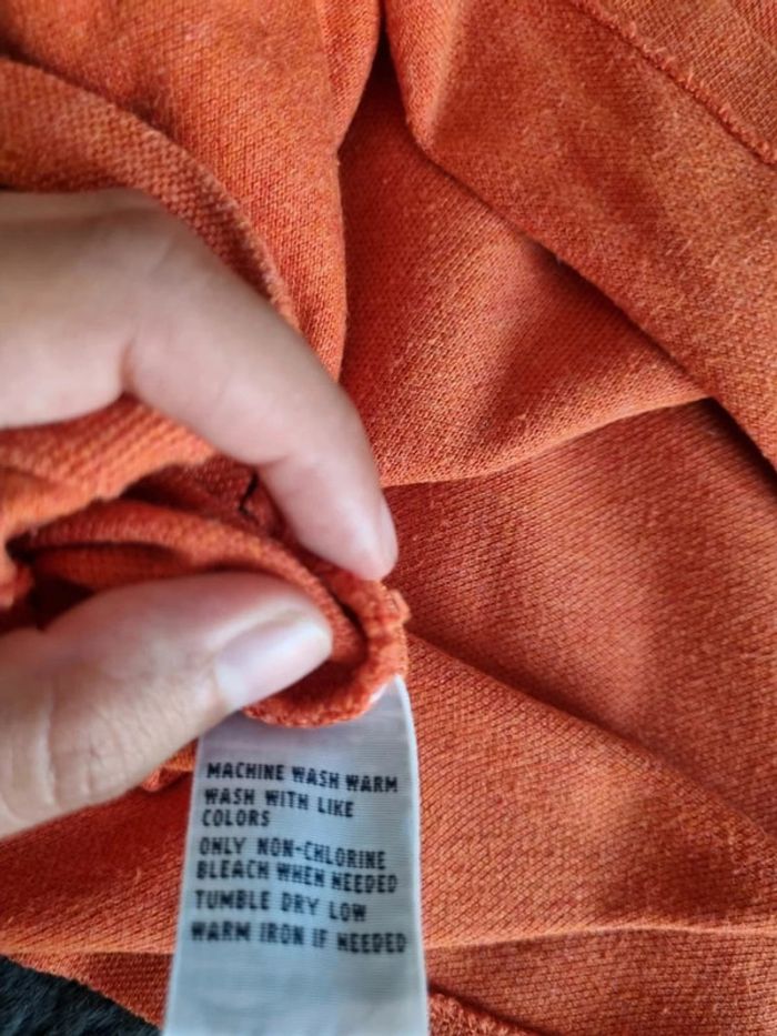 Polo manches courtes Ralph Lauren Orange, XL Hommes - photo numéro 8