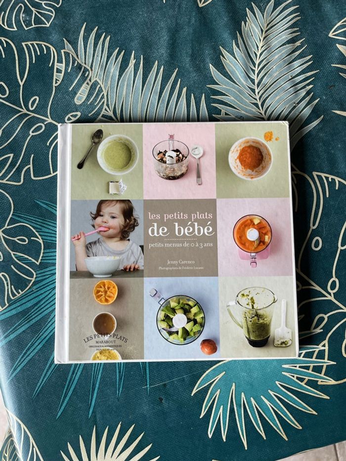Livre de petits plats de bébé