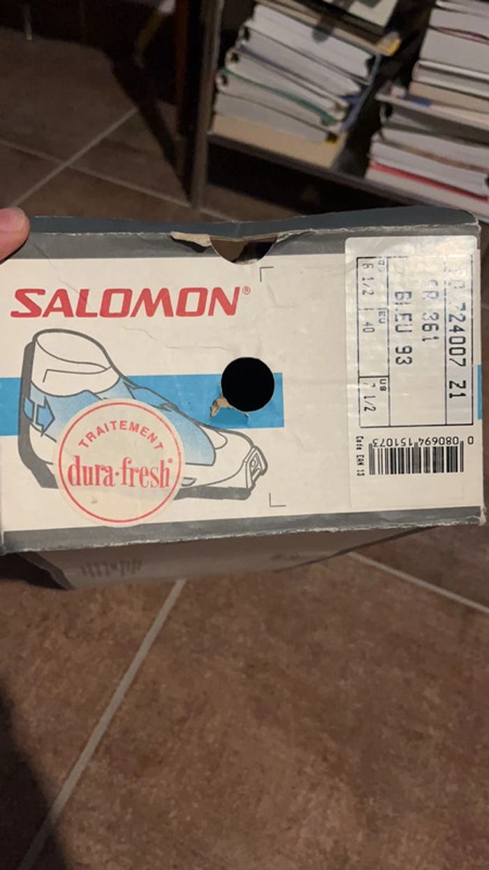 Chaussures ski de fond nordique Salomon - photo numéro 4