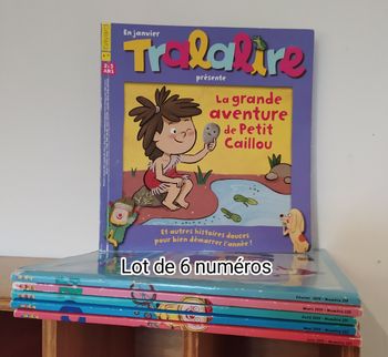 Magazines enfants : Lot de 6 Tralalire 