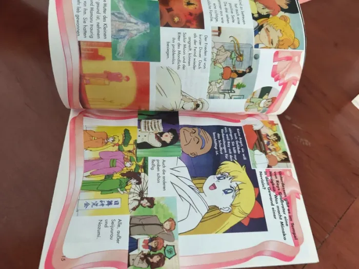Livre sailor moon sailor fanbuch das offizielle 1999 - photo numéro 9
