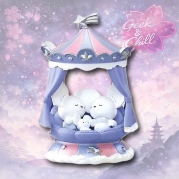 Figurine Re-Ment Pokémon - Nighty Night - Famignol