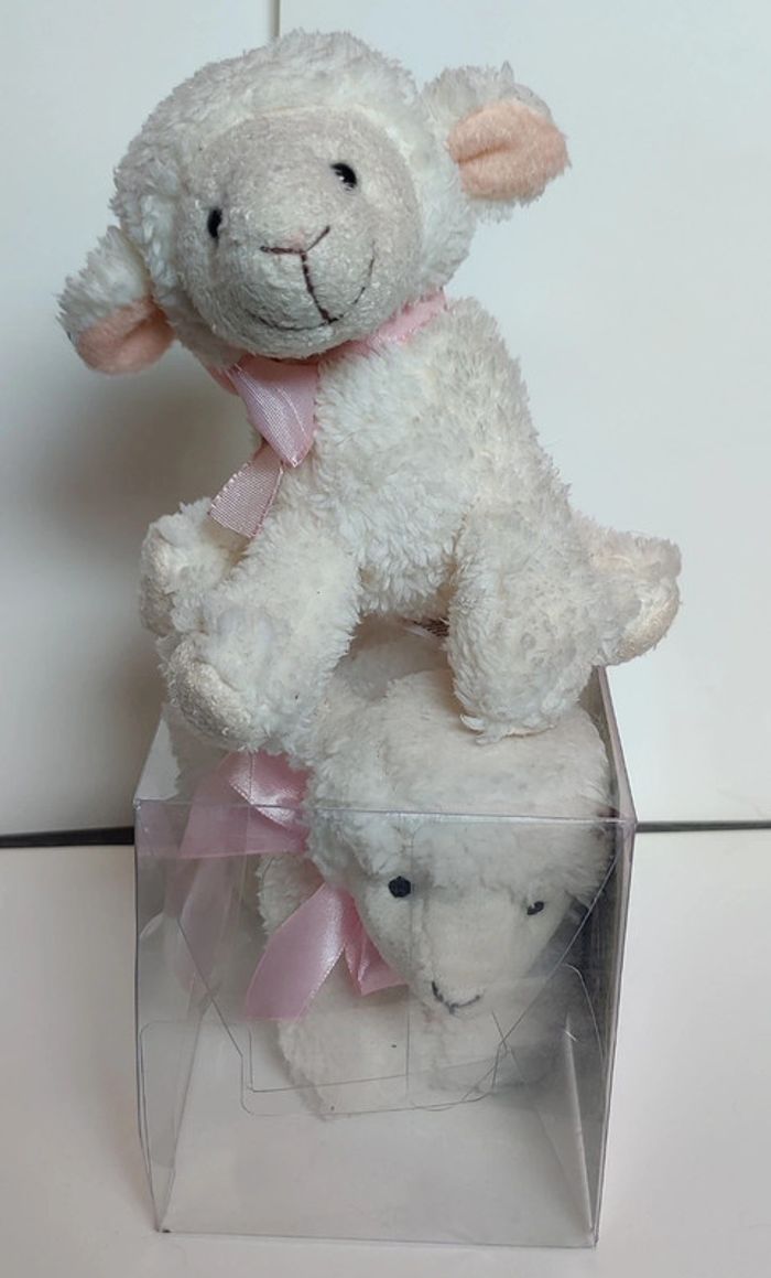 2 Peluches Mouton Marie-Antoinette - photo numéro 2