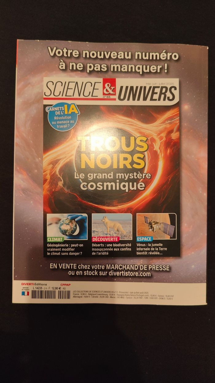 Magazine Tout savoir sur l'univers - photo numéro 2