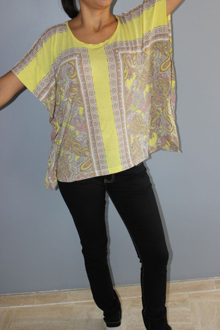 Superbe haut ample imprimés - photo numéro 2