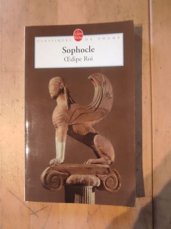 Œdipe Roi Sophocle Livre de Poche 2002