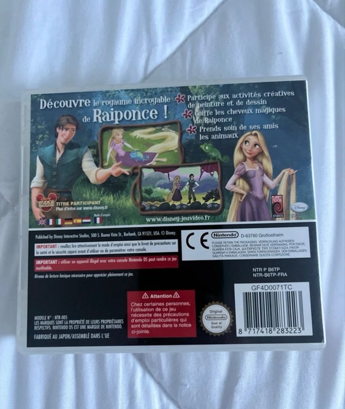 Jeux Nintendo Ds Raiponce - photo numéro 3