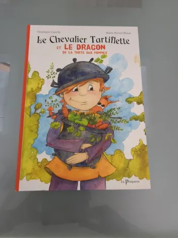 Livre le chevalier tartiflette et le dragon de la tarte aux pommes