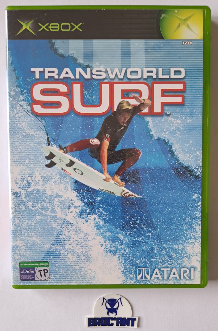 Transworld Surf Microsoft Xbox Original 1ère génération pal