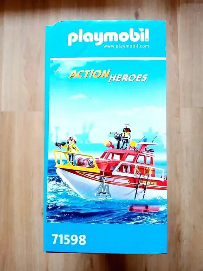 Playmobil 71598 Bateau de Sauvetage et Pompiers - Action Heroes - photo numéro 5