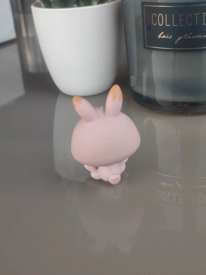 Littlest Pet Shop light mauve rabbit bunny #667 - photo numéro 2