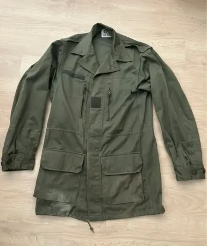Veste M64 Armée Française Covetra Merville 1977 - Pièce d'Archive Vintage Rare (70's)