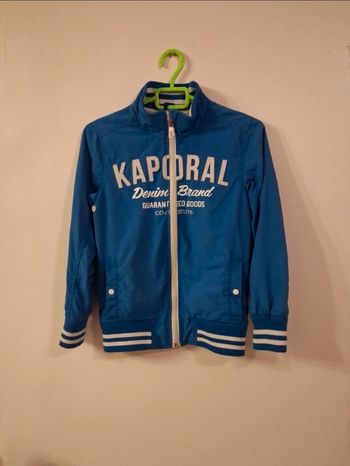 Veste Kaporal Bleue - Style Varsity / Bomber - Taille 10 ans