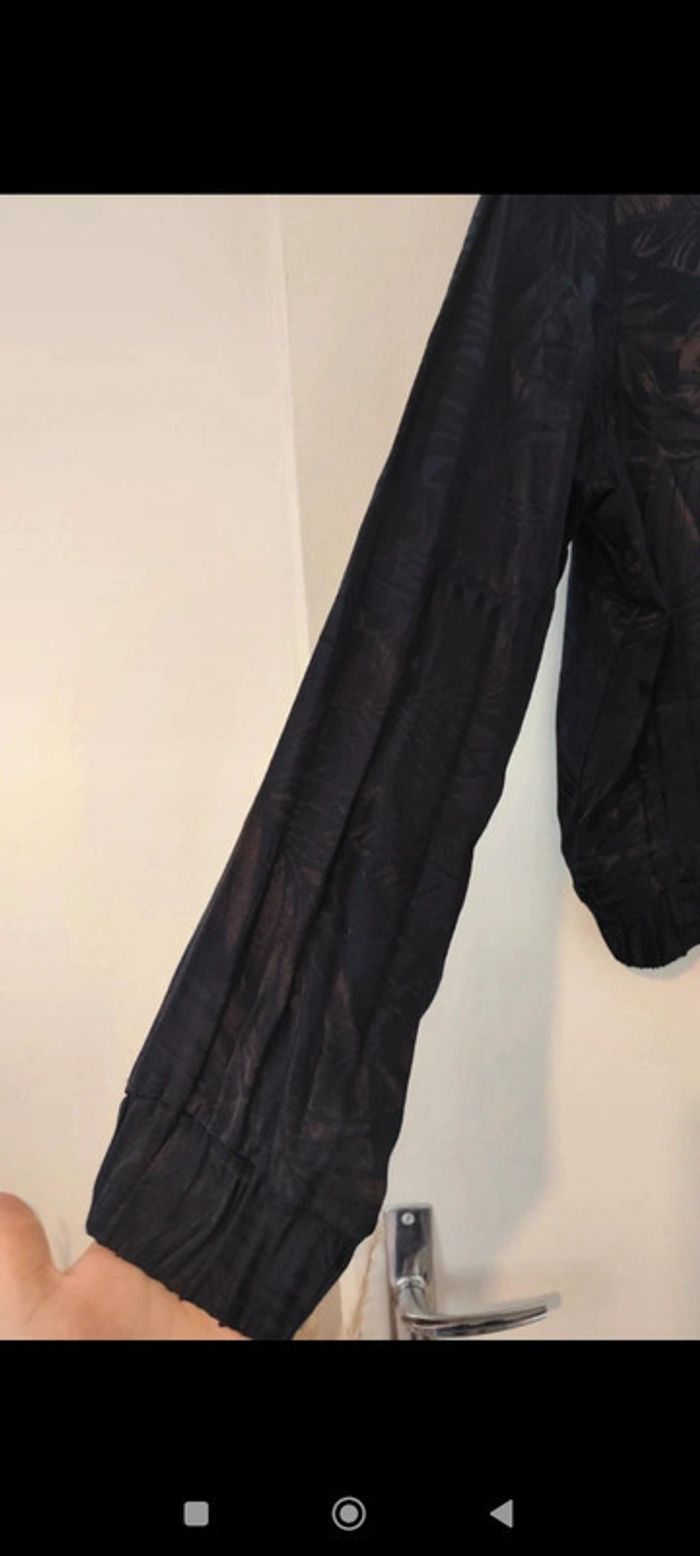 Jolie veste noire à motifs taille 42 H&M - photo numéro 4