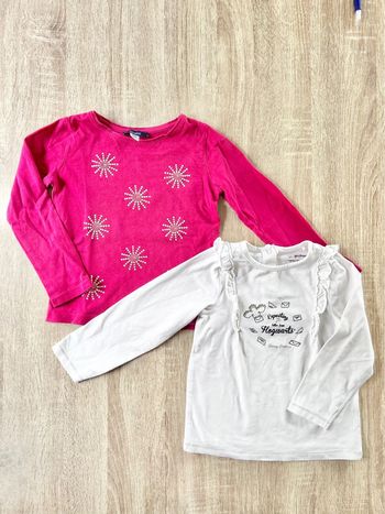 2 t-shirts fille