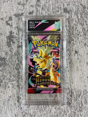 Booster Pokemon ME2.5 Héros Transcendants Gradé Collect Aura 9