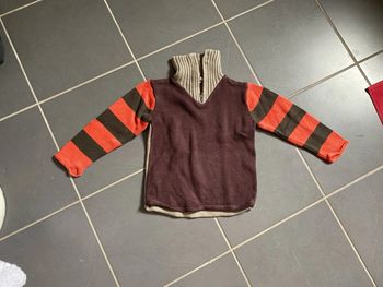 Pull col cheminé