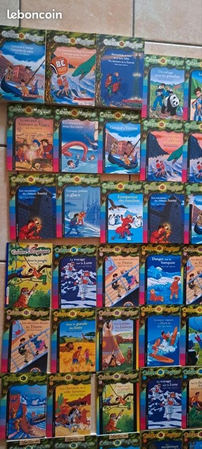 42 Livres la cabane magique tres bon etat - photo numéro 7