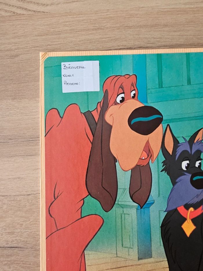 La belle et le clochard- disney livre cartonné - photo numéro 3