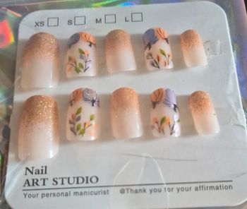 🎃 Faux ongles halloween Pumpkin Spell – 24 pièces pour un look magique & ensorcelant