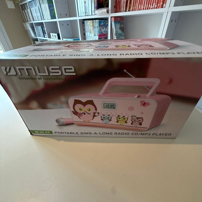 Muse radio portable CD MP3 avec micro
