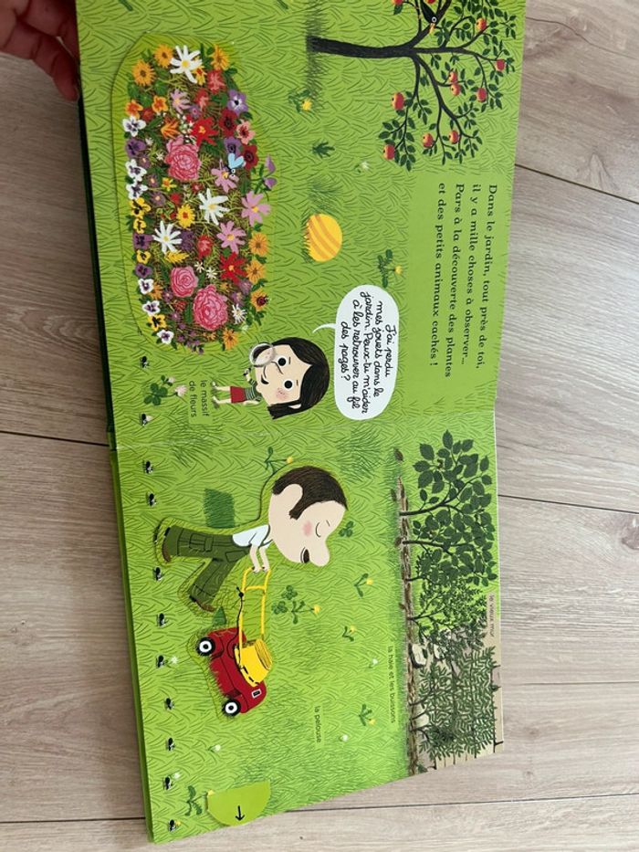 Livre Mon album anime Le Jardin - photo numéro 7