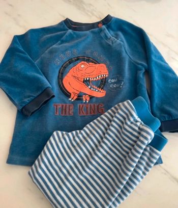 Pyjama sergent Major  Dinausores 2 ans
