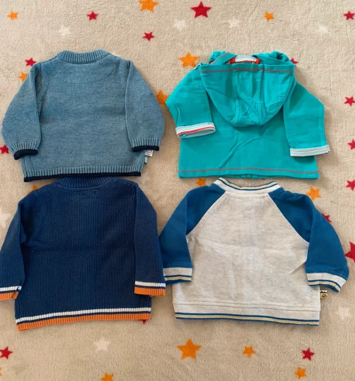 Lot garçon Sergent Major & DPAM, 3 mois quasi neuf, style marin et aventure - photo numéro 3