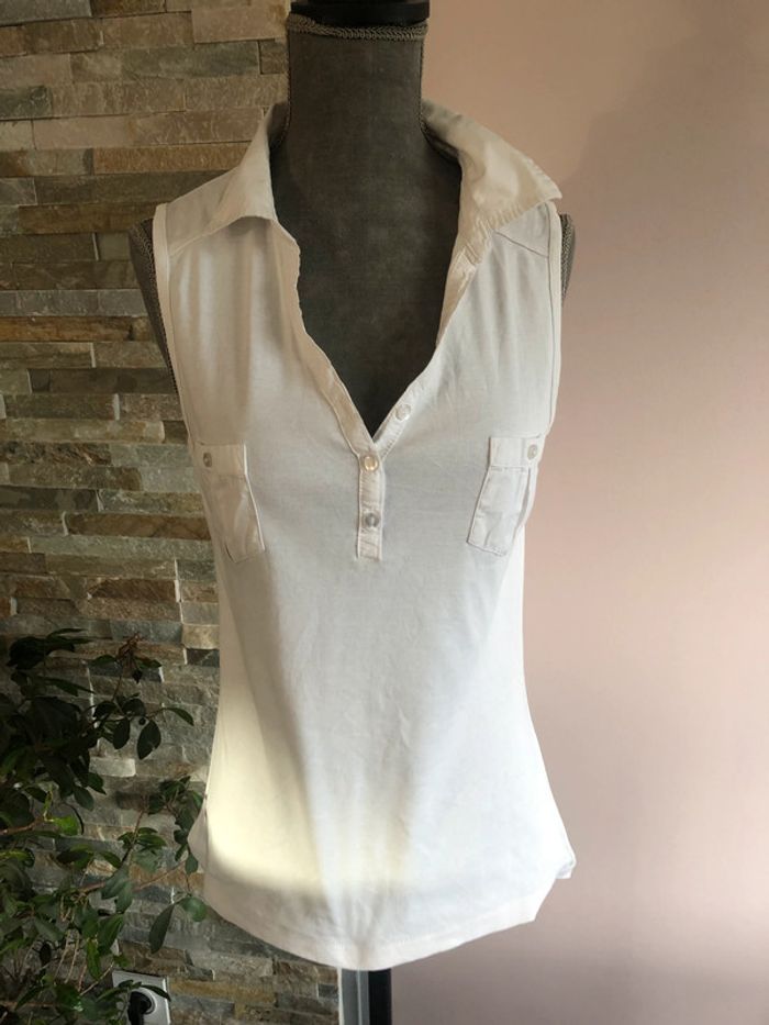 Débardeur blanc 38/40