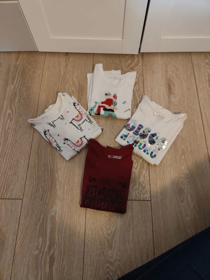Lot de 4 tee shirt ML