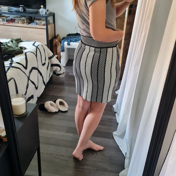 Jupe maille croisé Maje 💣 - photo numéro 4