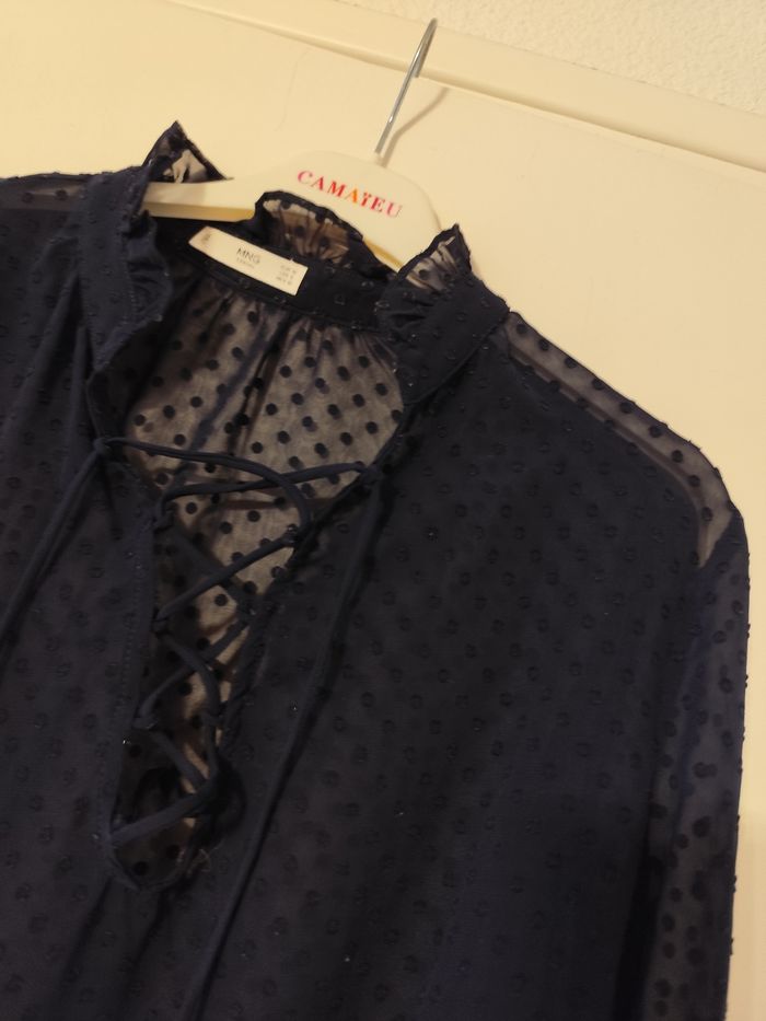 Blouse plumetis