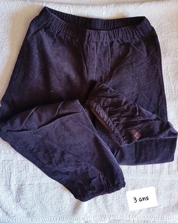 Pantalon velour nano & nanette 3 ans