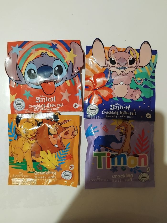 Sel de bain crépitant stitch