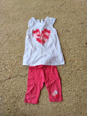 Ensemble fille 18 mois