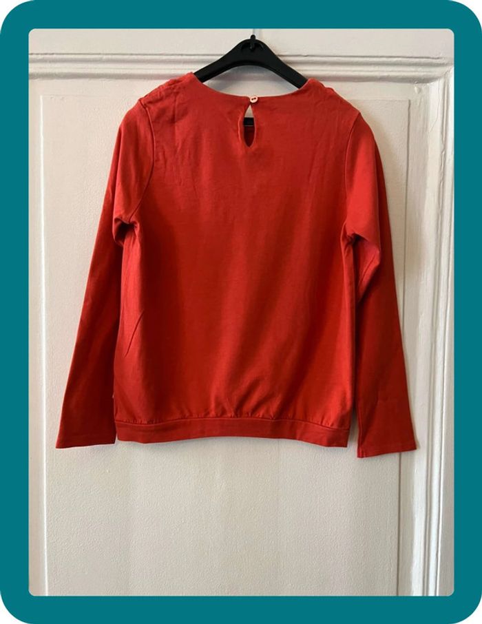 T-shirt 10 ans Carrément Beau détails épaules - photo numéro 5