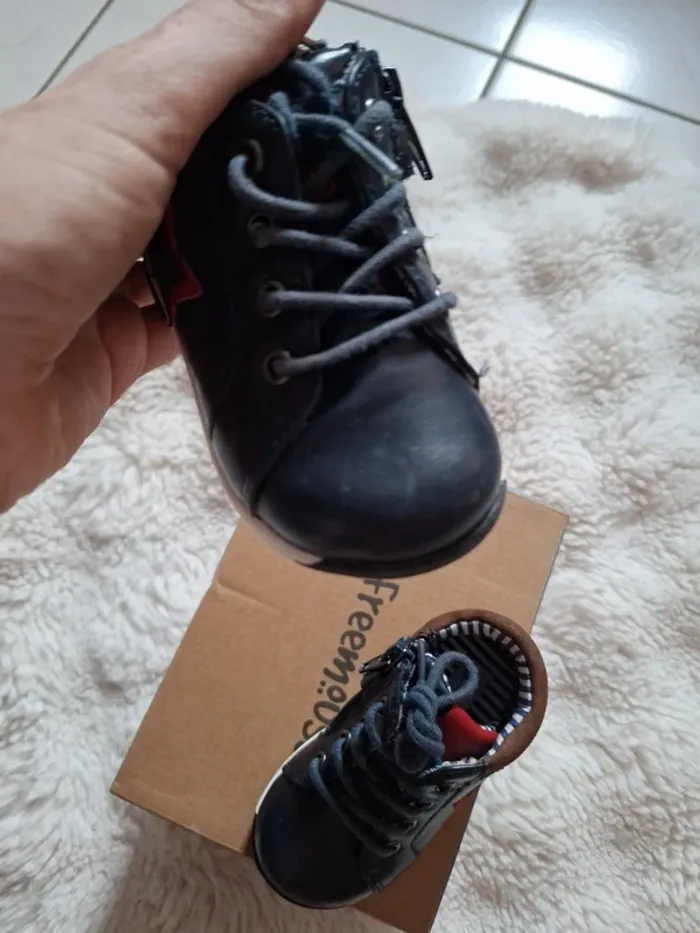 Chaussures bébé Freemousse – Pointure 20 #CHAUGA-008 - photo numéro 3