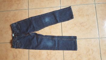 Jeans à pression garçon 6 ans bleu Kiabi