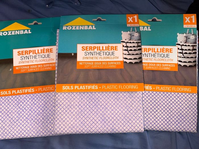 Lot serpillières