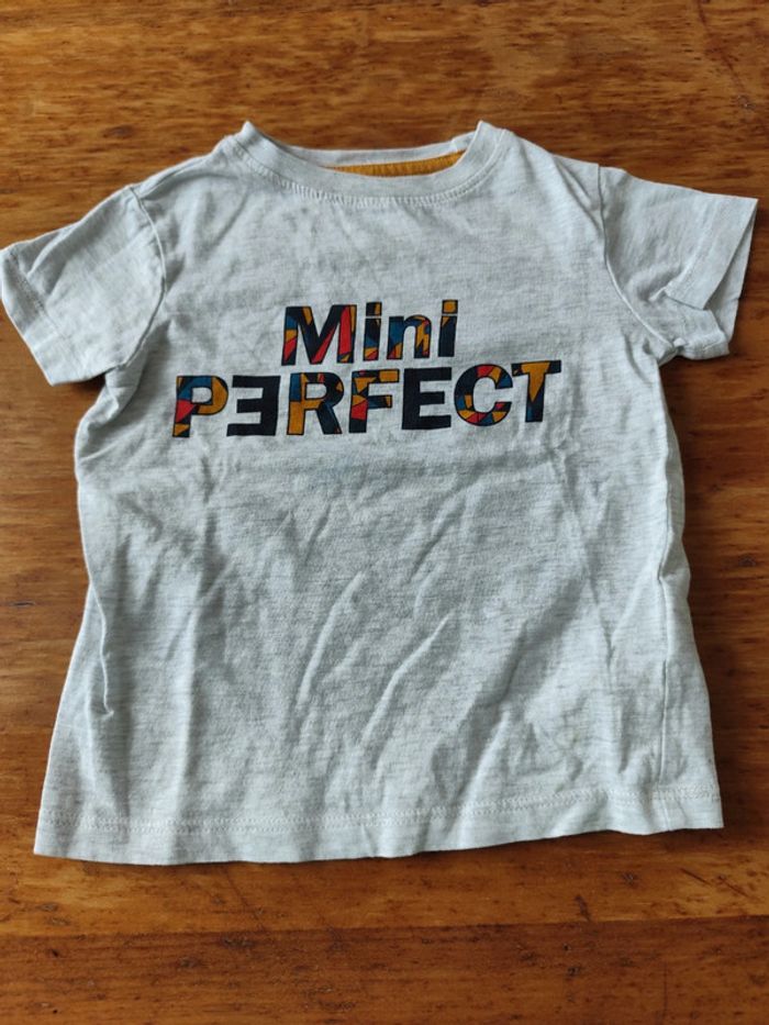 Lot de 5 tee-shirts colorés taille 24mois - photo numéro 6