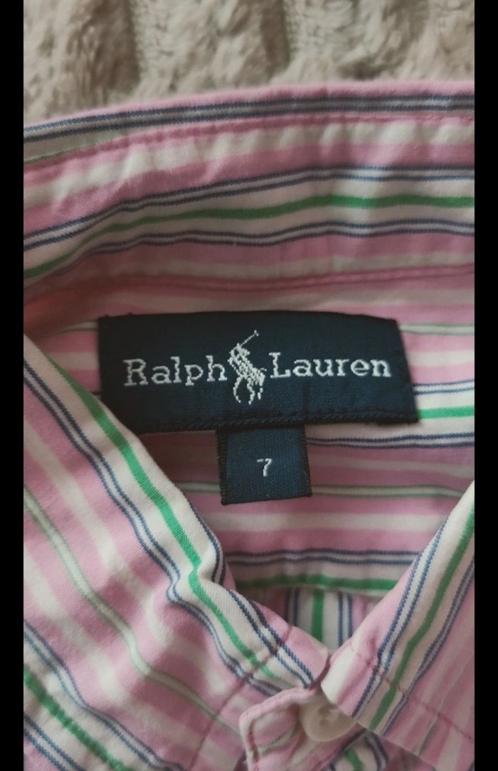 Chemise garçon en 7 ans Ralph Lauren - photo numéro 6