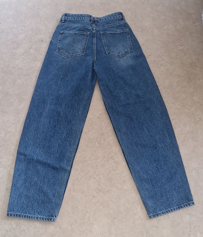 Jean mom fit h&m neuf xs34 - photo numéro 2